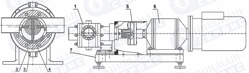 shema rotary vane pump ANSH pmserv 800